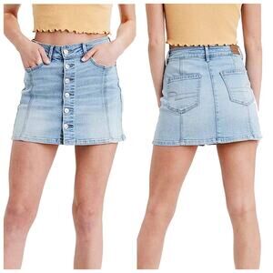 NWT American Eagle Button Front Skirt